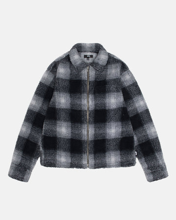 ZIP SHERPA SHADOW PLAID