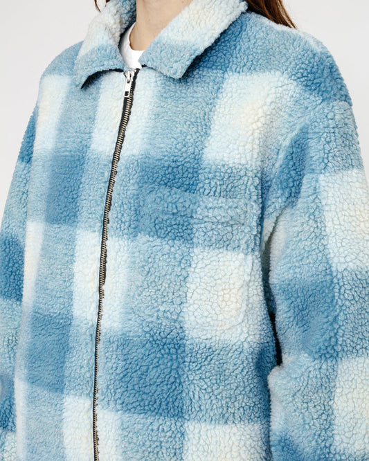 ZIP SHERPA SHADOW PLAID