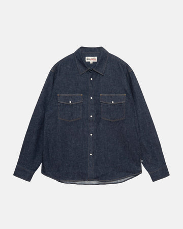 BOXY WESTERN DENIM SHIRT