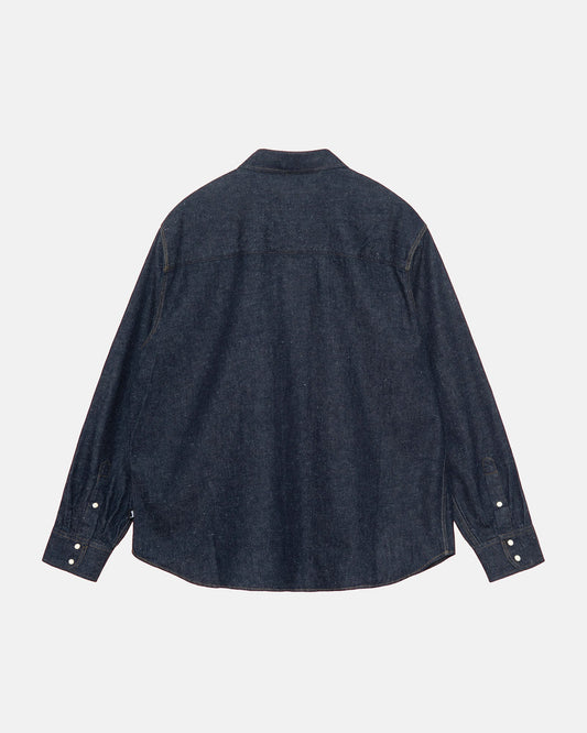 BOXY WESTERN DENIM SHIRT