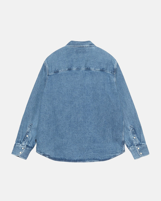 BOXY WESTERN DENIM SHIRT