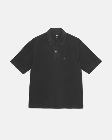 PIGMENT DYED PIQUE POLO