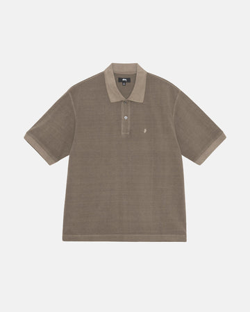 PIGMENT DYED PIQUE POLO