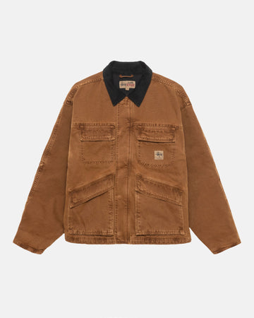 SHOP JACKET WASHED CANVAS