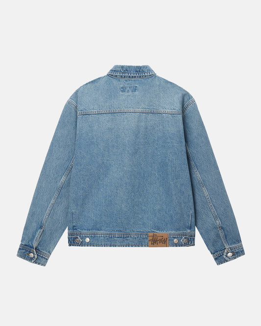 ZIP WORK JACKET DENIM