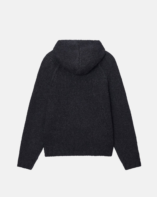 CHUNKY KNIT ZIP HOODIE