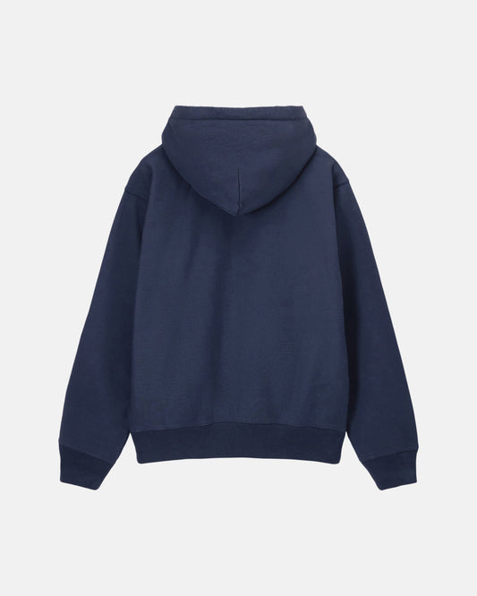 STOCK LOGO ZIP HOODIE