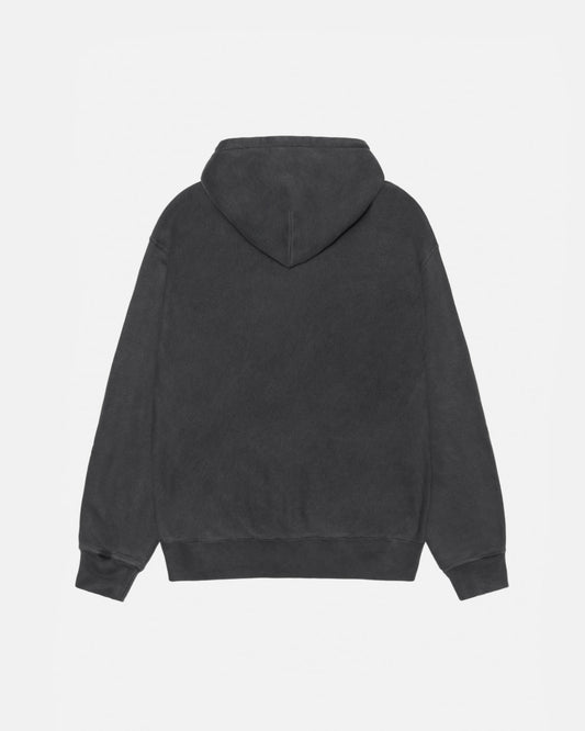 SMOOTH STOCK HOODIE PIGMENT DYED