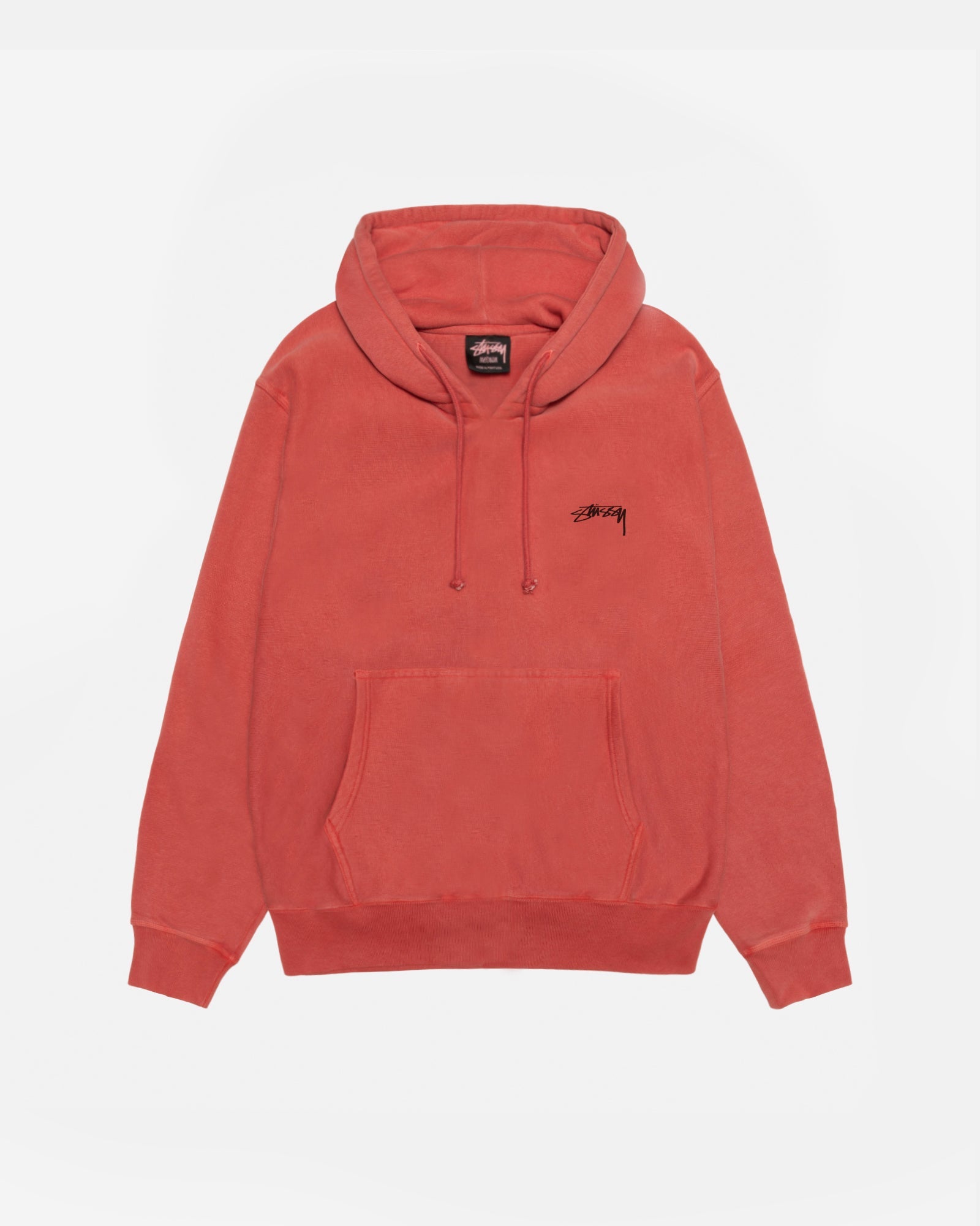 SMOOTH STOCK HOODIE PIGMENT DYED