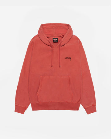 SMOOTH STOCK HOODIE PIGMENT DYED