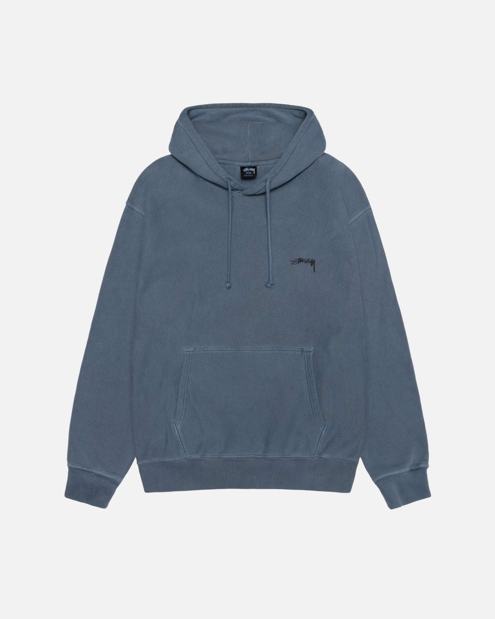 SMOOTH STOCK HOODIE PIGMENT DYED