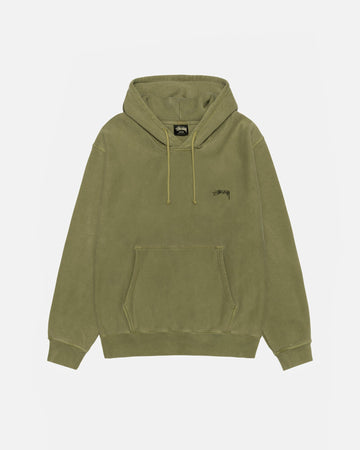 SMOOTH STOCK HOODIE PIGMENT DYED