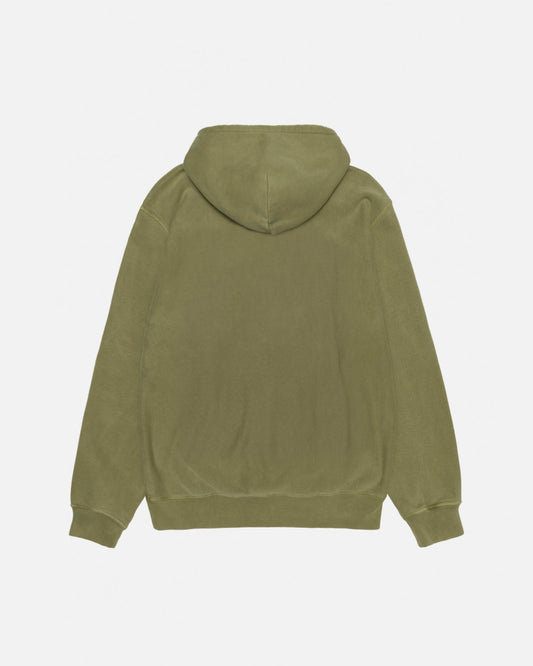 SMOOTH STOCK HOODIE PIGMENT DYED