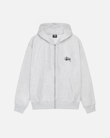 BASIC STÜSSY ZIP HOODIE