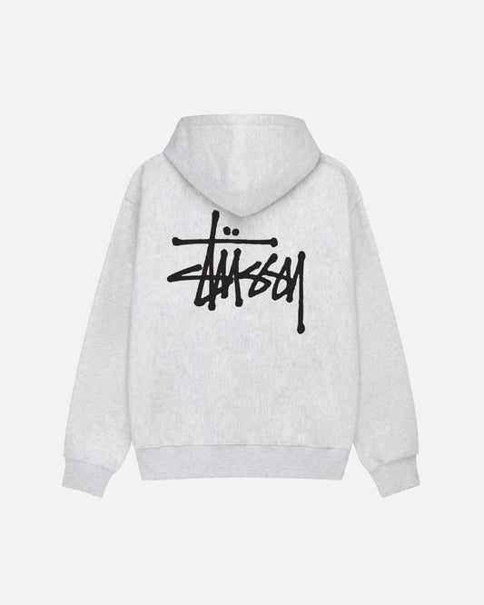 BASIC STÜSSY ZIP HOODIE