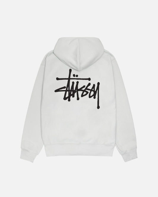 BASIC STÜSSY ZIP HOODIE