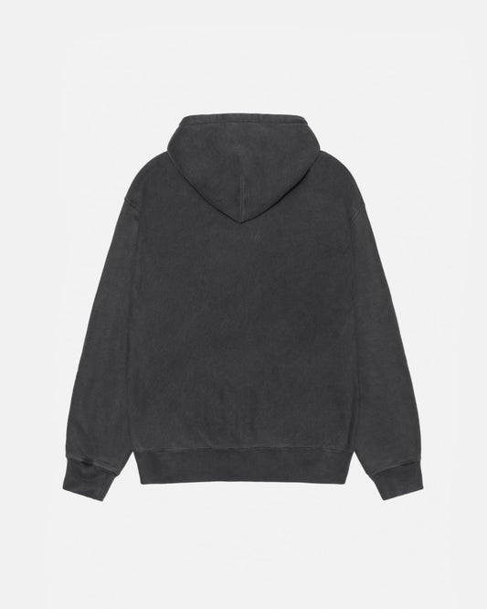 SMOOTH STOCK ZIP HOODIE PIGMENT DYED